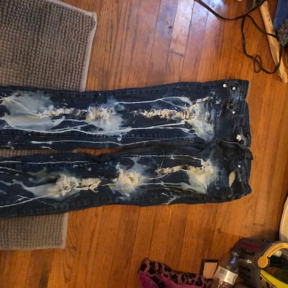 Ripped/bleached/ jeans - Picture 2 of 7
